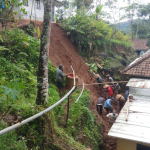 Tanah Longsor di Cilacap