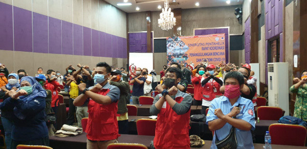 PBI konsolidasi Relawan, Dalam Rangka Hadapi Potensi Bencana Besar